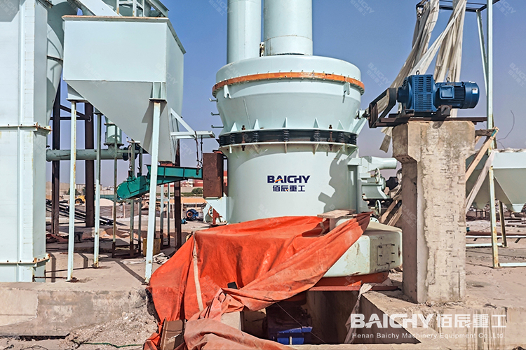 時產8-10噸石膏磨粉生產線