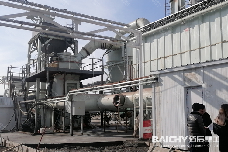 時產5-8噸礦渣磨粉生產線